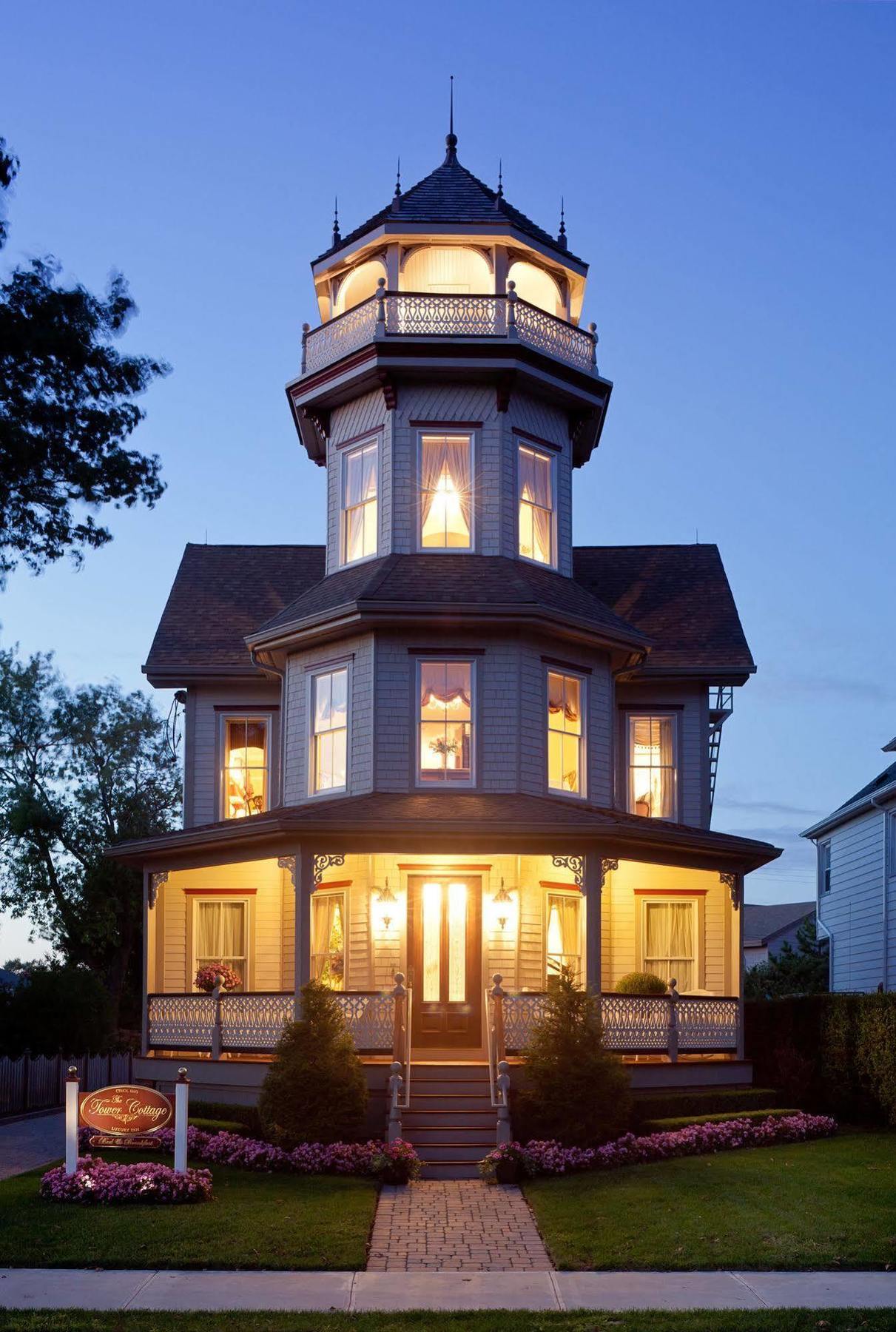 The Tower Cottage Bed And Breakfast Point Pleasant Beach Exterior photo